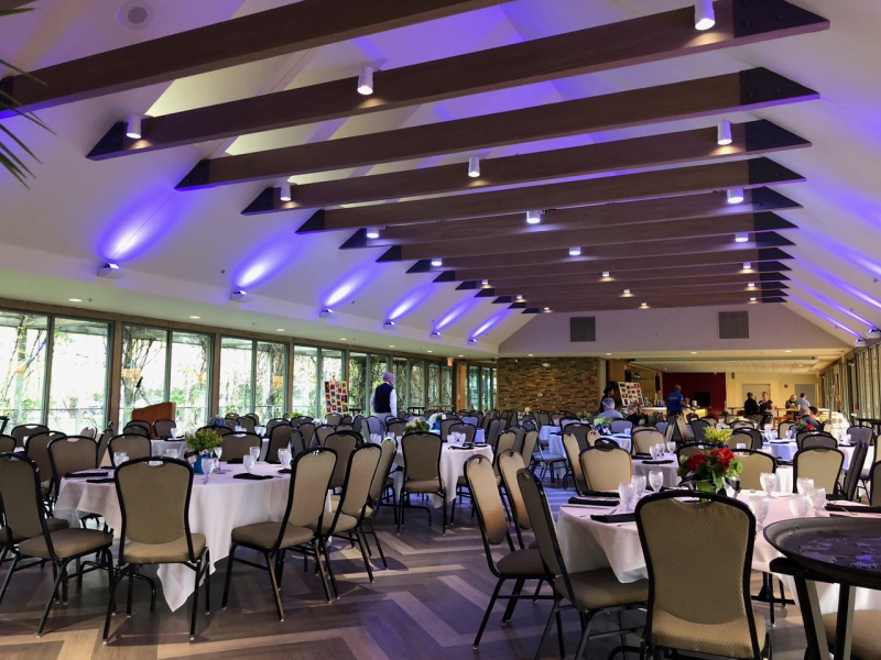 Champions Room at Forest Park Golf Course for Wedding Reception